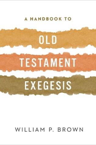 Cover of A Handbook to Old Testament Exegesis