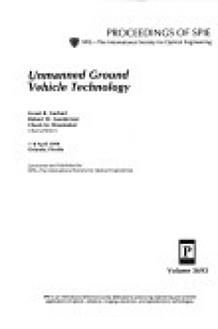 Cover of Unmanned Ground Vehicle Technology-Papers Presented At Aerosense