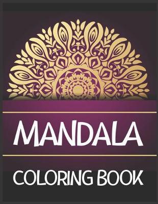 Book cover for Mandala coloring book