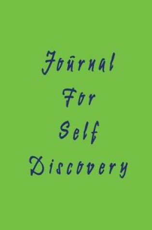 Cover of Journal For Self Discovery