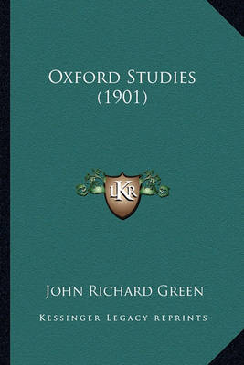 Book cover for Oxford Studies (1901) Oxford Studies (1901)