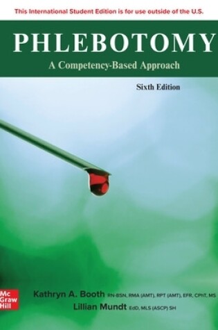 Cover of Phlebotomy: A Competency Based Approach ISE