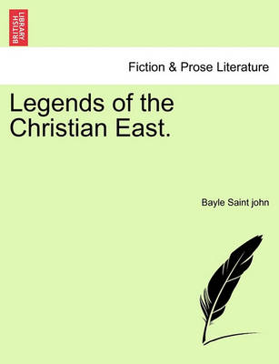 Book cover for Legends of the Christian East.