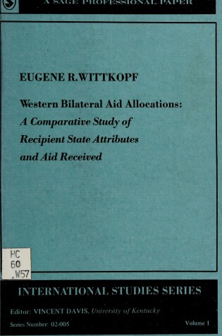 Cover of Western Bilateral Aid Allocations