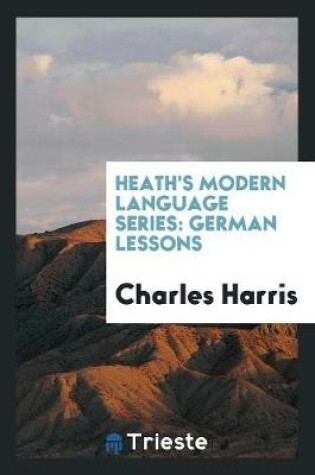 Cover of Heath's Modern Language Series