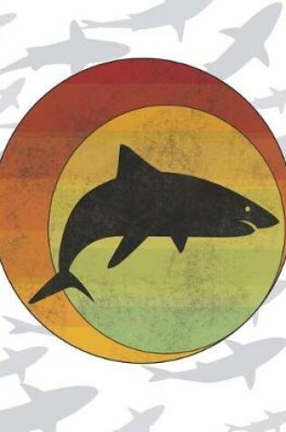 Cover of Retro Shark Art Doodle Journal
