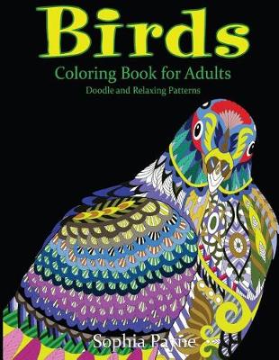 Book cover for Birds Coloring Book for Adults