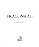 Book cover for Fragonard