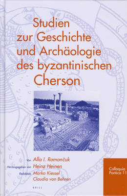 Cover of Studien zur Geschichte und Archaologie des byzantinischen Cherson