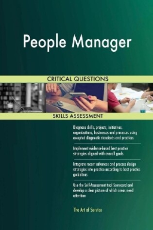 Cover of People Manager Critical Questions Skills Assessment