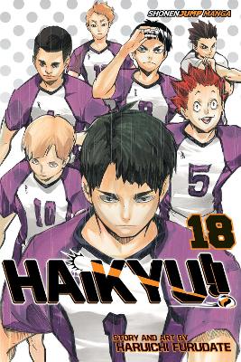 Cover of Haikyu!!, Vol. 18