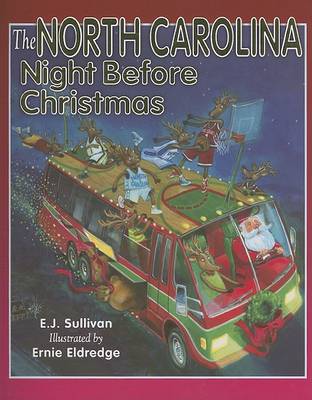 Book cover for The North Carolina Night Before Christmas