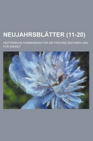 Cover of Neujahrsblatter (11-20)