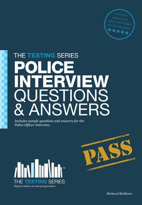 Book cover for Police Officer Interview Questions & Answers