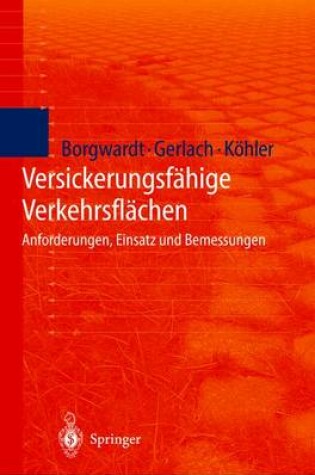 Cover of Versickerungsfähige Verkehrsflächen