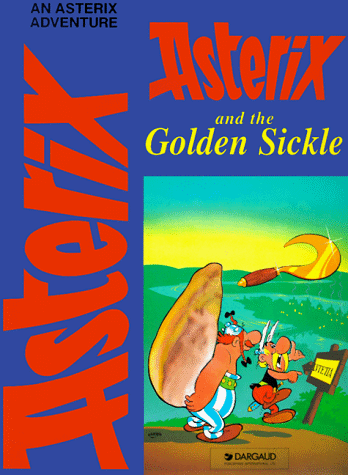 Book cover for Asterix and the Golden Sickle