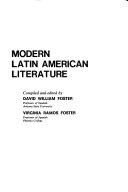 Cover of Modern Latin American Literature