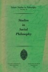 Book cover for Studies in Social Philosophy
