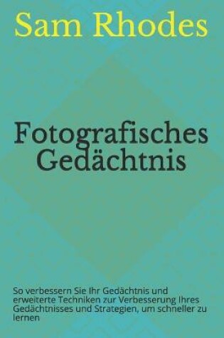 Cover of Fotografisches Gedachtnis