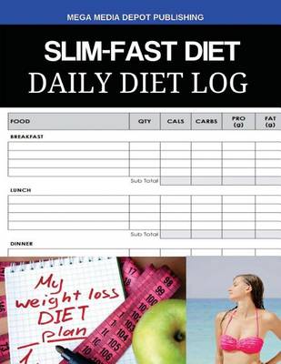 Book cover for Slim-Fast Diet Daily Diet Log