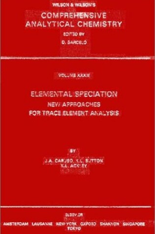 Cover of Elemental Speciation