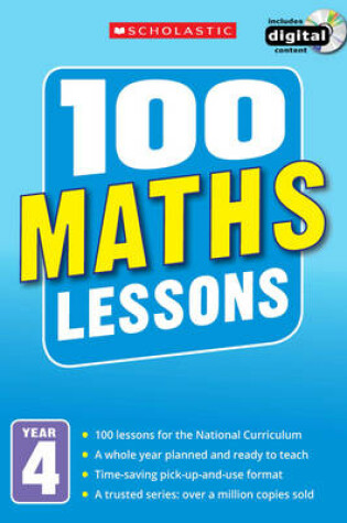 Cover of 100 Maths Lessons: Year 4