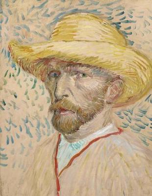 Book cover for Self-Portrait II, Vincent van Gogh. Blank journal