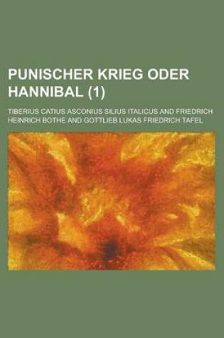 Cover of Punischer Krieg Oder Hannibal (1 )