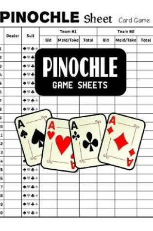 Cover of Pinochle Game Sheets