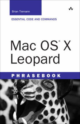 Book cover for Mac OS X Leopard Phrasebook