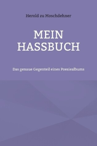 Cover of Mein Hassbuch