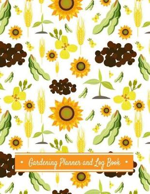 Book cover for Gardening Planner and Log Book