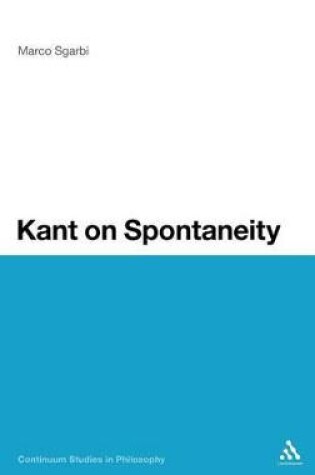 Cover of Kant on Spontaneity