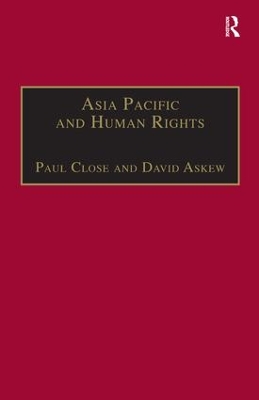 Book cover for Asia Pacific and Human Rights