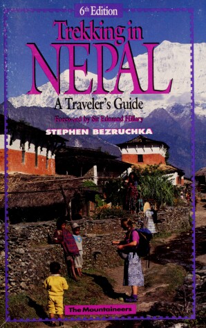 Book cover for Trekking in Nepal: a Traveller's Guide