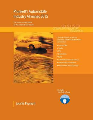 Cover of Plunkett's Automobile Industry Almanac 2015