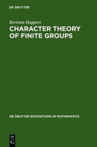 Cover of Character Theory of Finite Groups