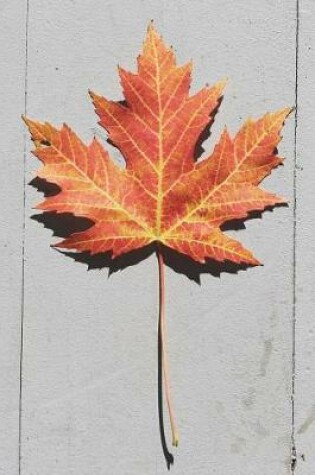 Cover of Hello Autumn Maple Leaf Nature Journal