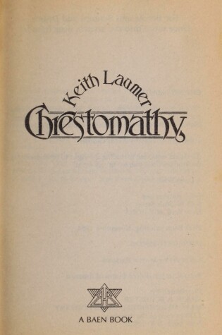 Cover of Chrestomathy