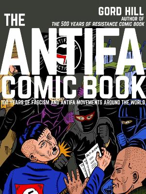 Book cover for The Antifa Comic Book