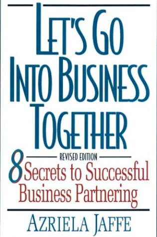 Cover of Let's Go into Business Together
