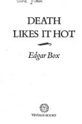 Cover of V55 Death Likes It Hot