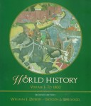 Book cover for World History to 1800 V1