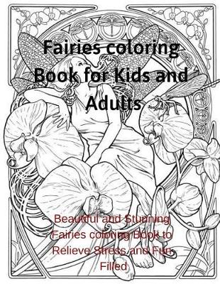Book cover for Fairies Coloring Book for Kids and Adults