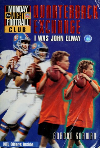 Book cover for NFL Monday Night Football Club #1: Quarterback Exchange