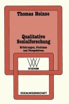 Book cover for Qualitative Sozialforschung