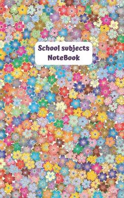 Book cover for School Subjects NoteBook