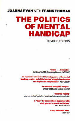 Book cover for The Politics of Mental Handicap