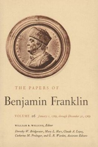Cover of The Papers of Benjamin Franklin, Vol. 16