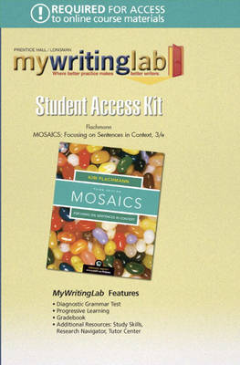 Book cover for MyLab Writing -- Standalone Access Card -- for Mosaics